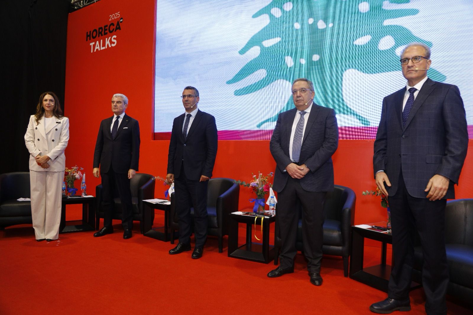 حلقة نقاش من تنظيم شبكة القطاع الخاص اللبناني ونقابة الصناعات الغذائية وجمعية الصناعيين في معرض هوريكا