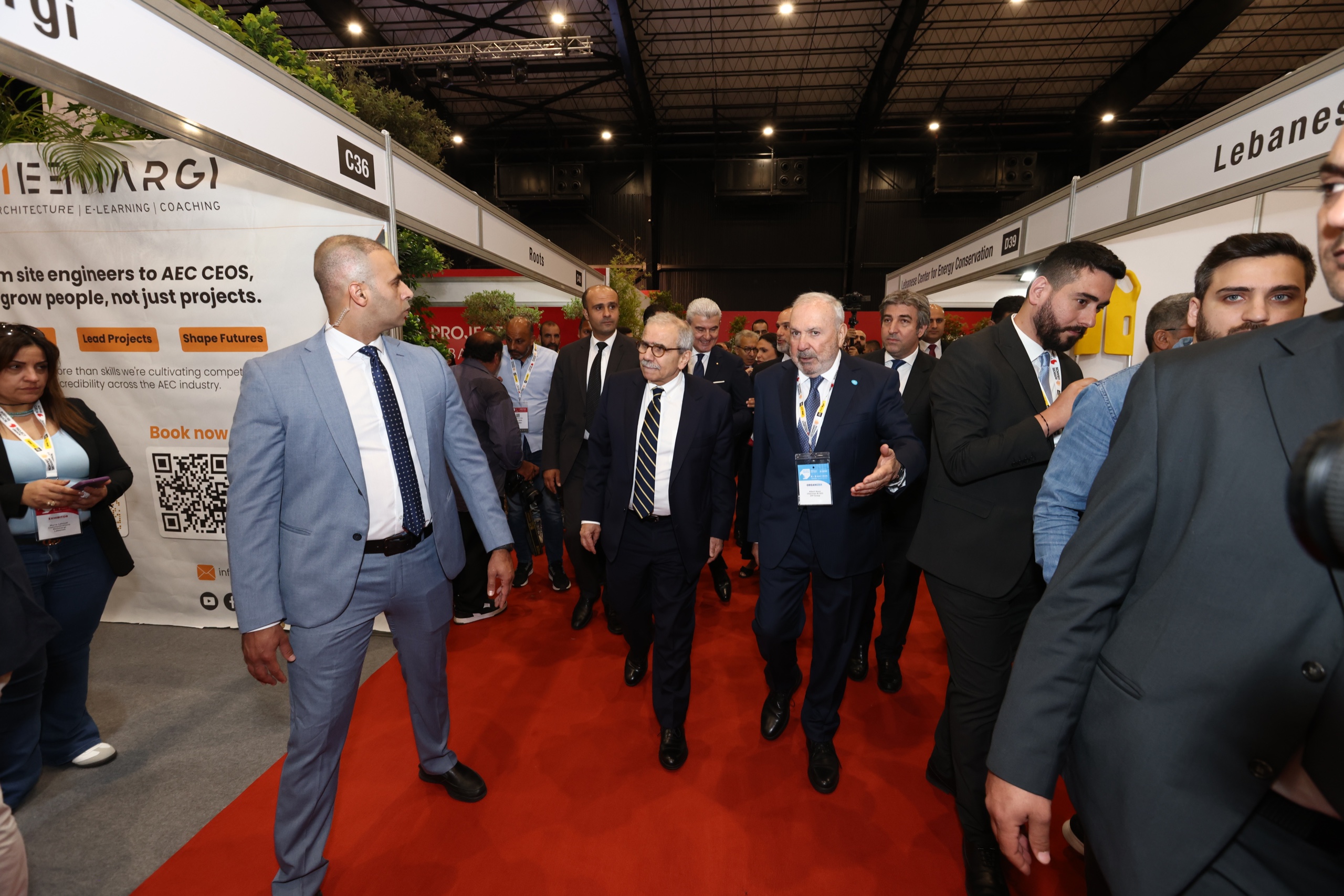 إنطلاق معرض بروجكت لبنان ٢٠٢٥ بحضور رئيس الحكومة وعدد من الوزراء لدعم إعادة الإعمار والتنمية المستدامة